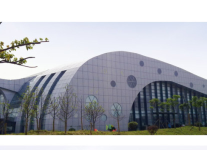 桂平会议中心外景网架工程